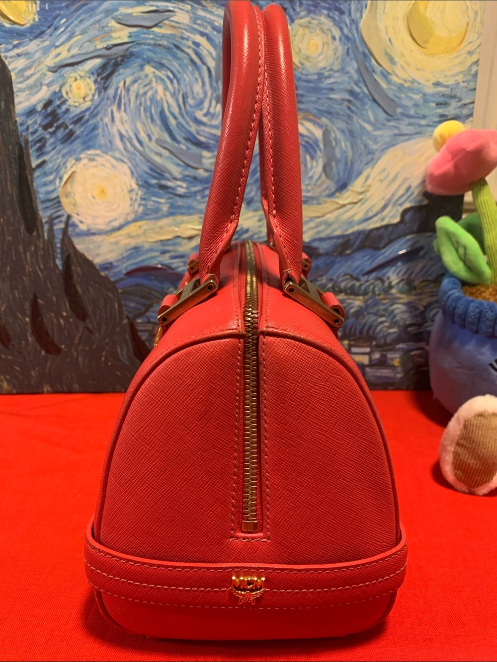 MCM mini boston bag - Picture 3 of 10